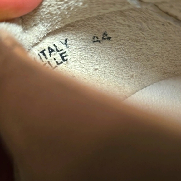 ELEVENTY Suede Slip-On Sneakers 2 tone gray beige 44 - Picture 12 of 12